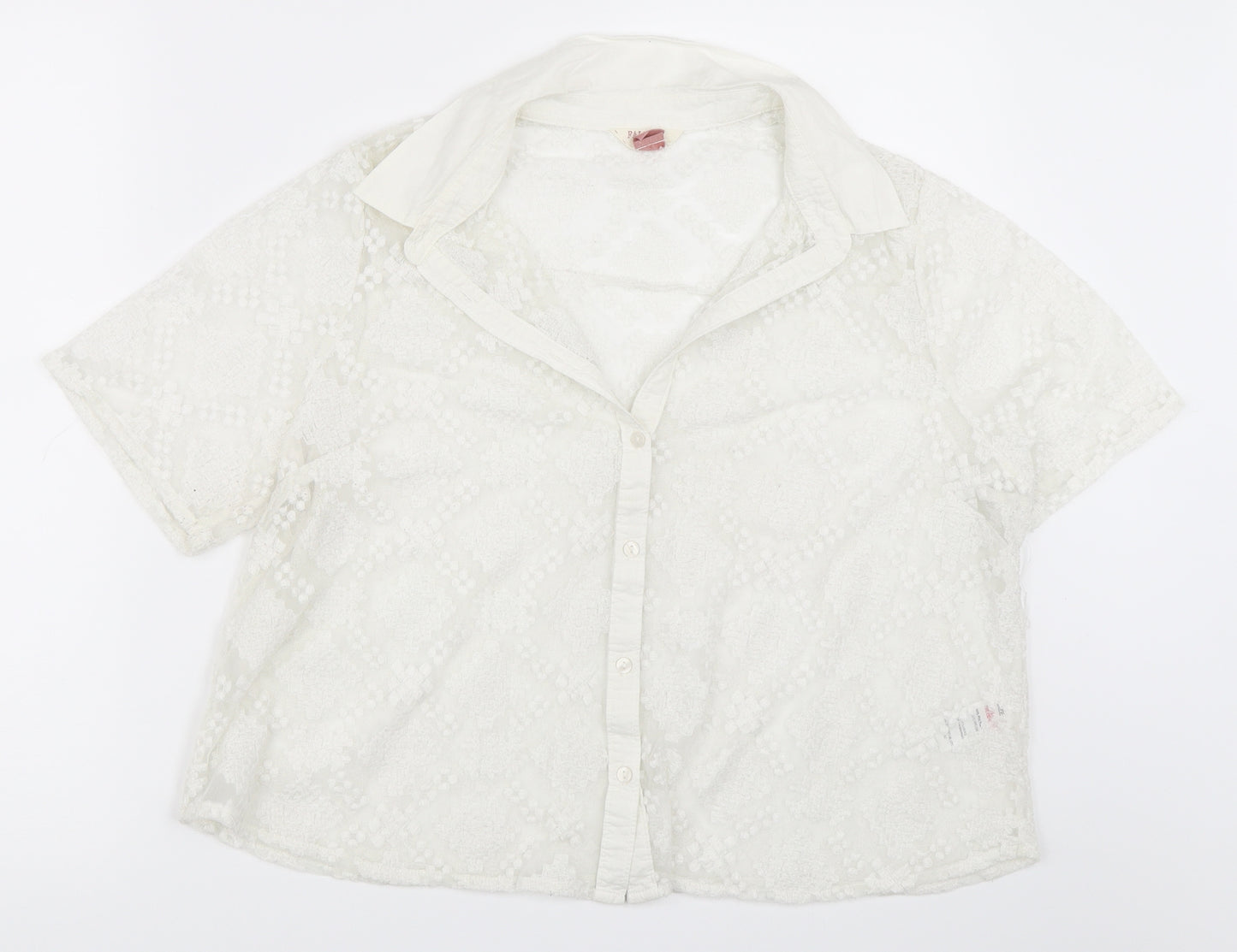 Matalan Womens White   Basic Button-Up Size 18