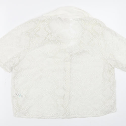 Matalan Womens White   Basic Button-Up Size 18