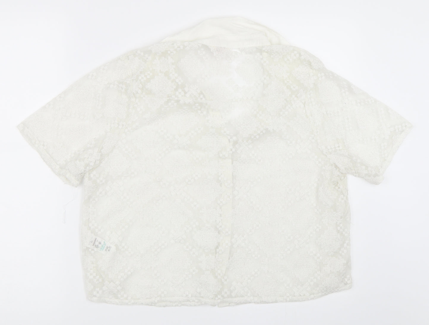 Matalan Womens White   Basic Button-Up Size 18
