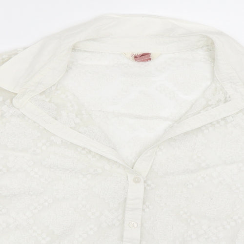 Matalan Womens White   Basic Button-Up Size 18