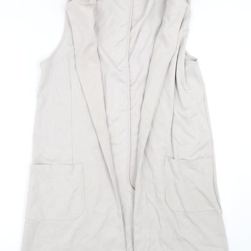 Wallis Womens Grey   Jacket Waistcoat Size M