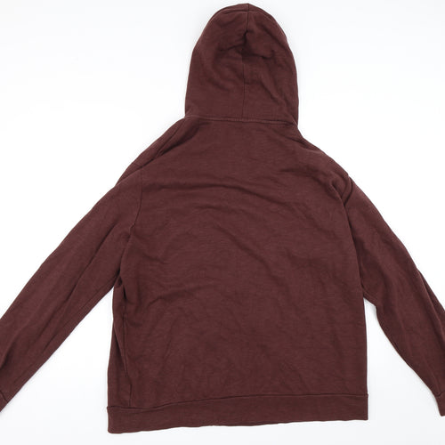 H&M Mens Brown   Full Zip Hoodie Size XL