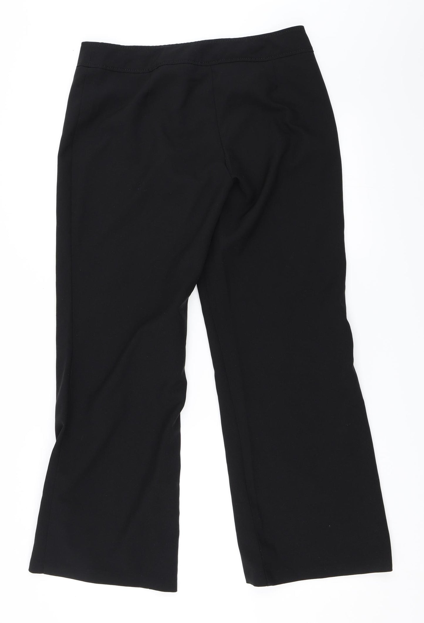 F&F Womens Black   Trousers  Size 12 L28 in