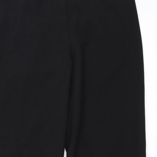F&F Womens Black   Trousers  Size 12 L28 in
