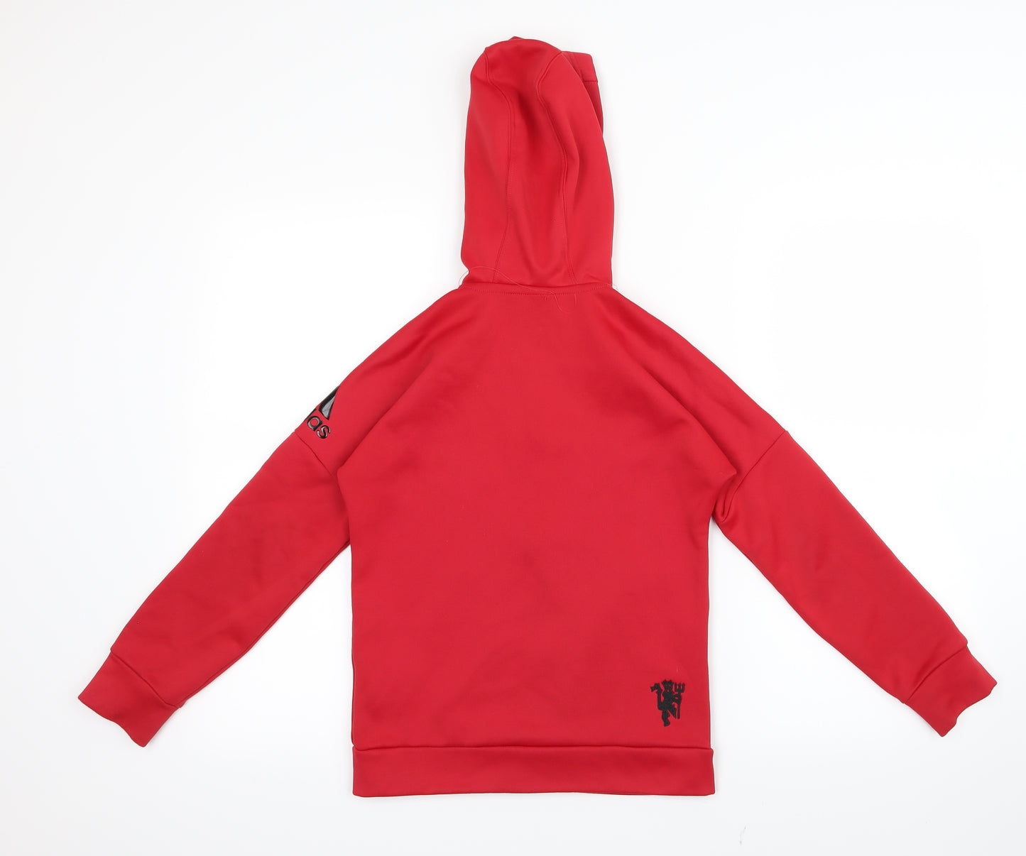 adidas Boys Red   Jacket  Size 7-8 Years  - Manchester United