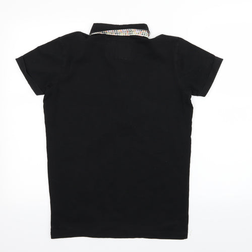 Fabregas Mens Black    Polo Size M