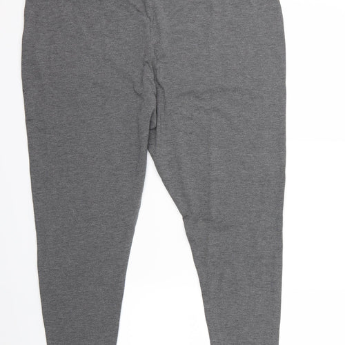 Capsule Womens Grey   Capri Leggings Size 26 L25.5 in