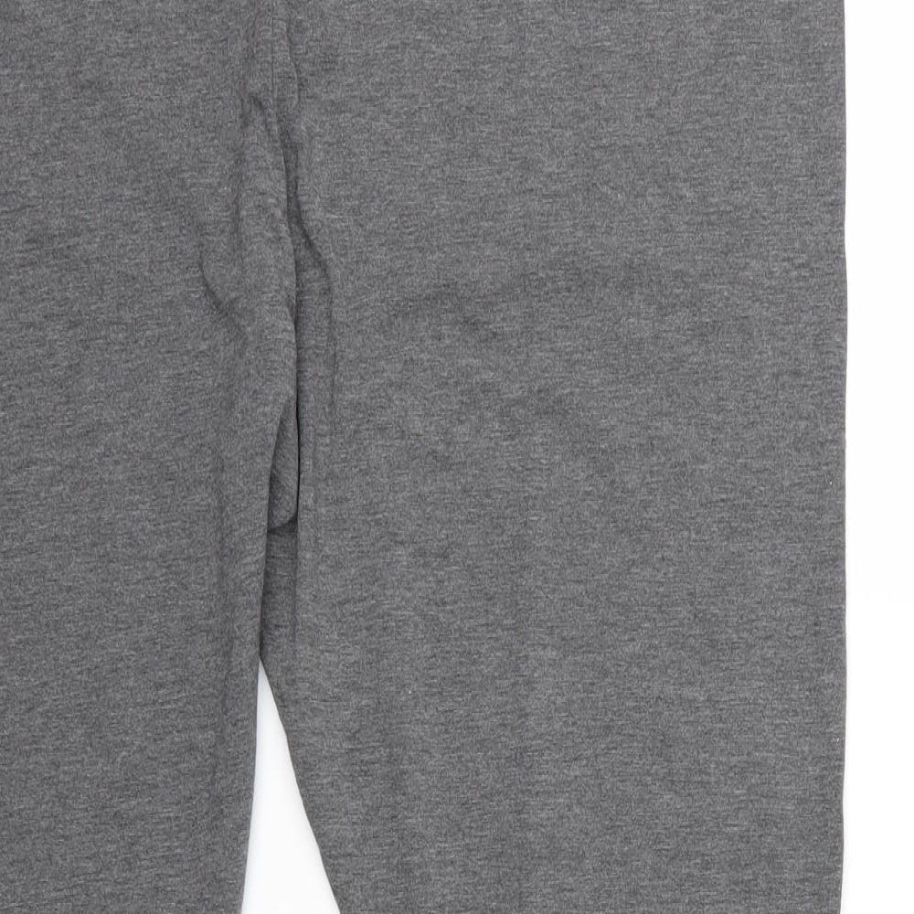 Capsule Womens Grey   Capri Leggings Size 26 L25.5 in