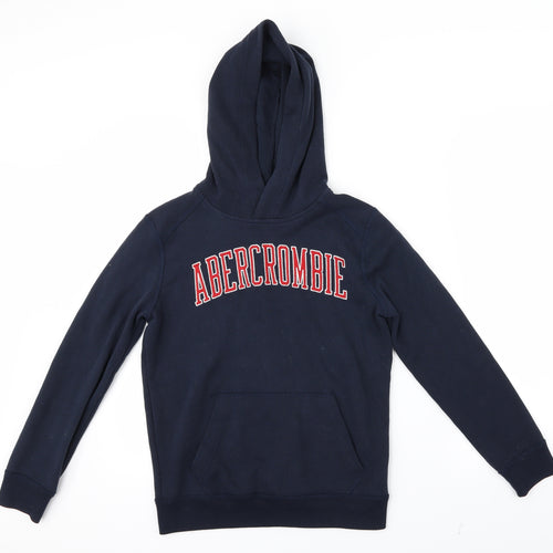 abercrombie kids Boys Blue   Pullover Hoodie Size 9-10 Years