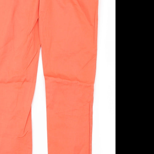 H&M Womens Pink   Trousers  Size 10 L30.5 in