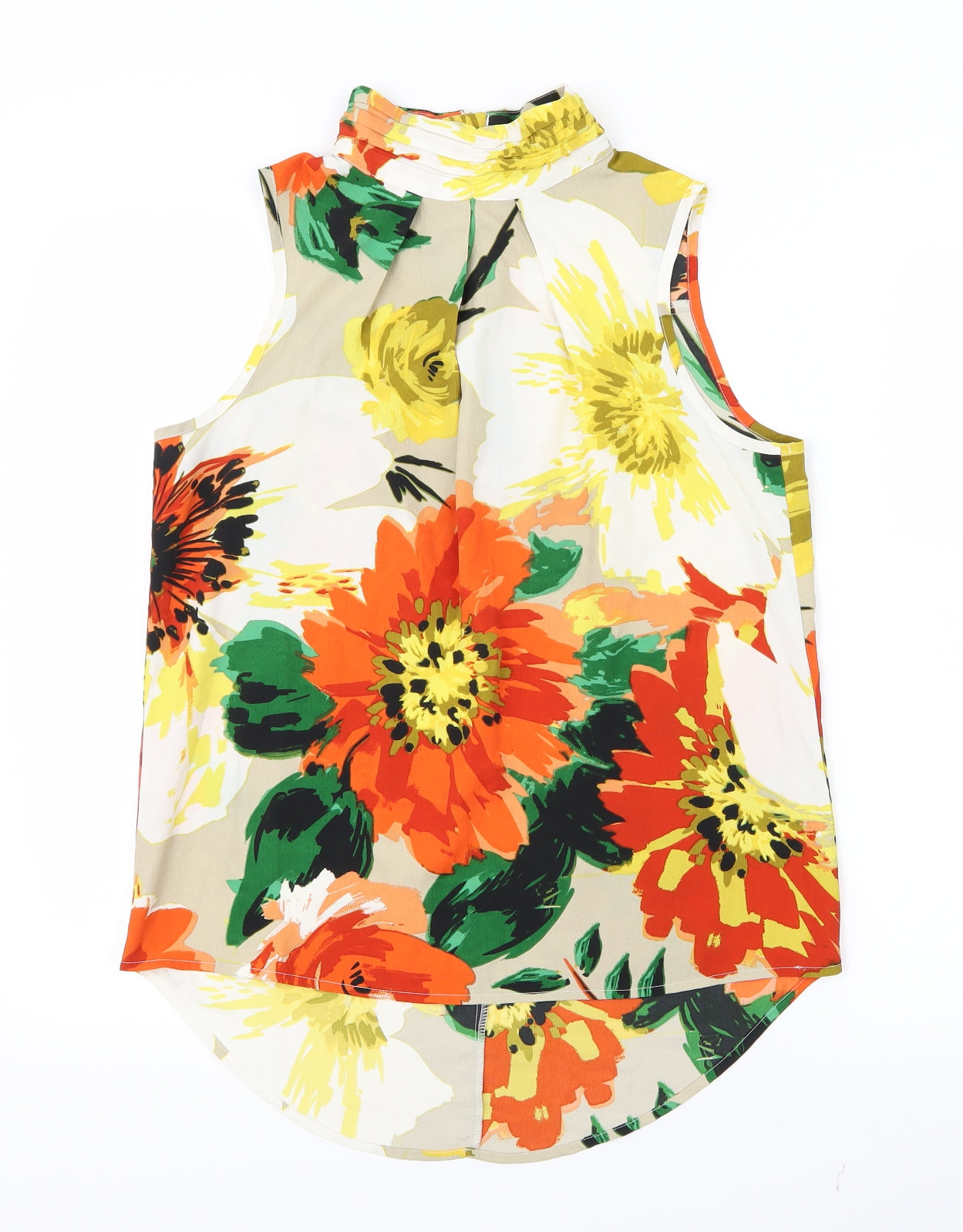 NEXT Womens Red Floral  Basic Blouse Size 10