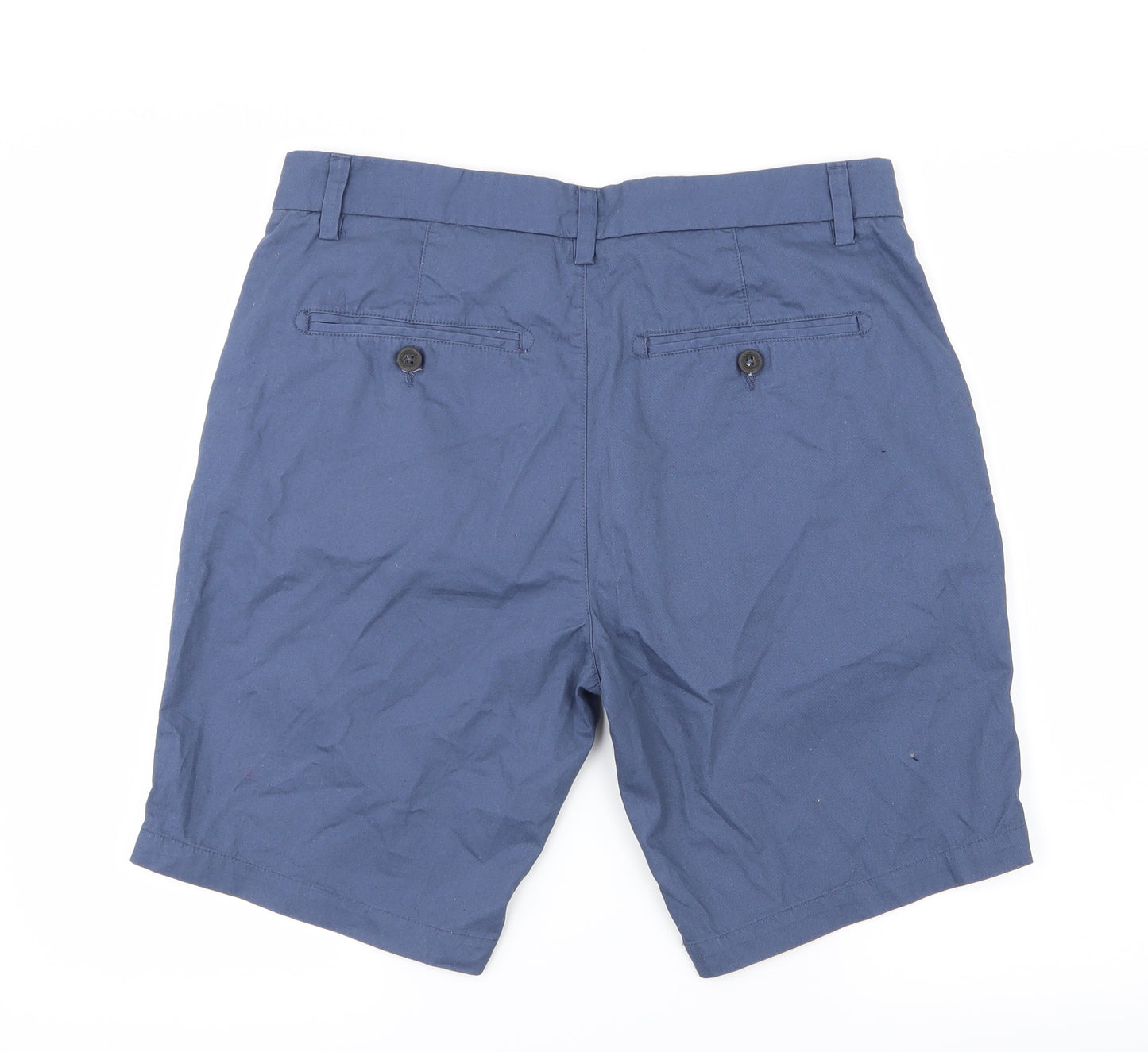 Preworn Mens Blue   Bermuda Shorts Size 33 in
