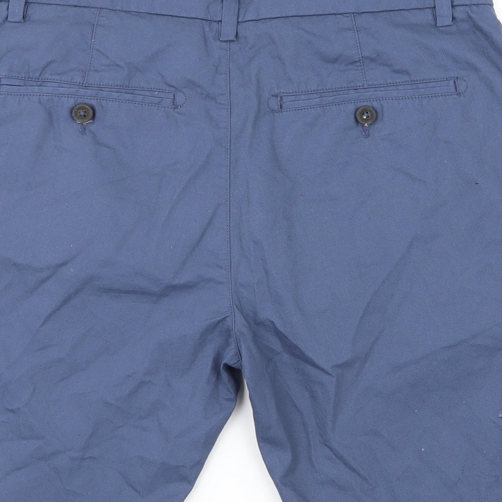 Preworn Mens Blue   Bermuda Shorts Size 33 in