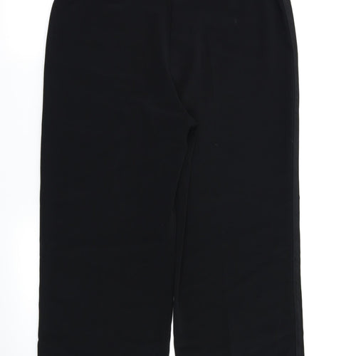 next  Womens Black   Trousers  Size 12 L23 in