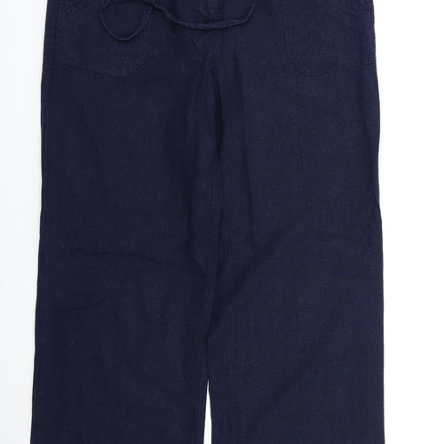 Debenhams Womens Blue   Trousers  Size 12 L30 in