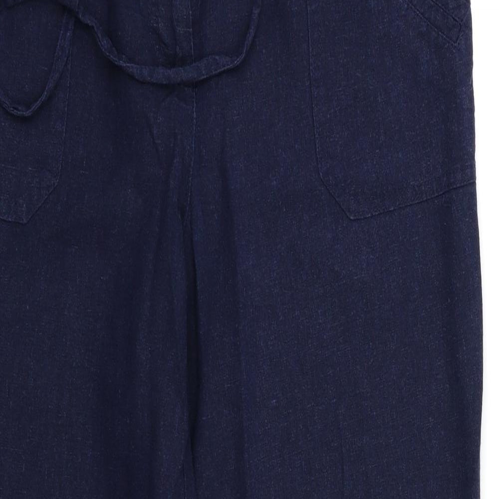 Debenhams Womens Blue   Trousers  Size 12 L30 in