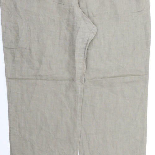 Great London Womens Beige   Trousers  Size 16 L31 in