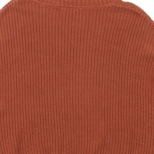 Miss Selfridge Womens Brown   Pullover Jumper Size 6
