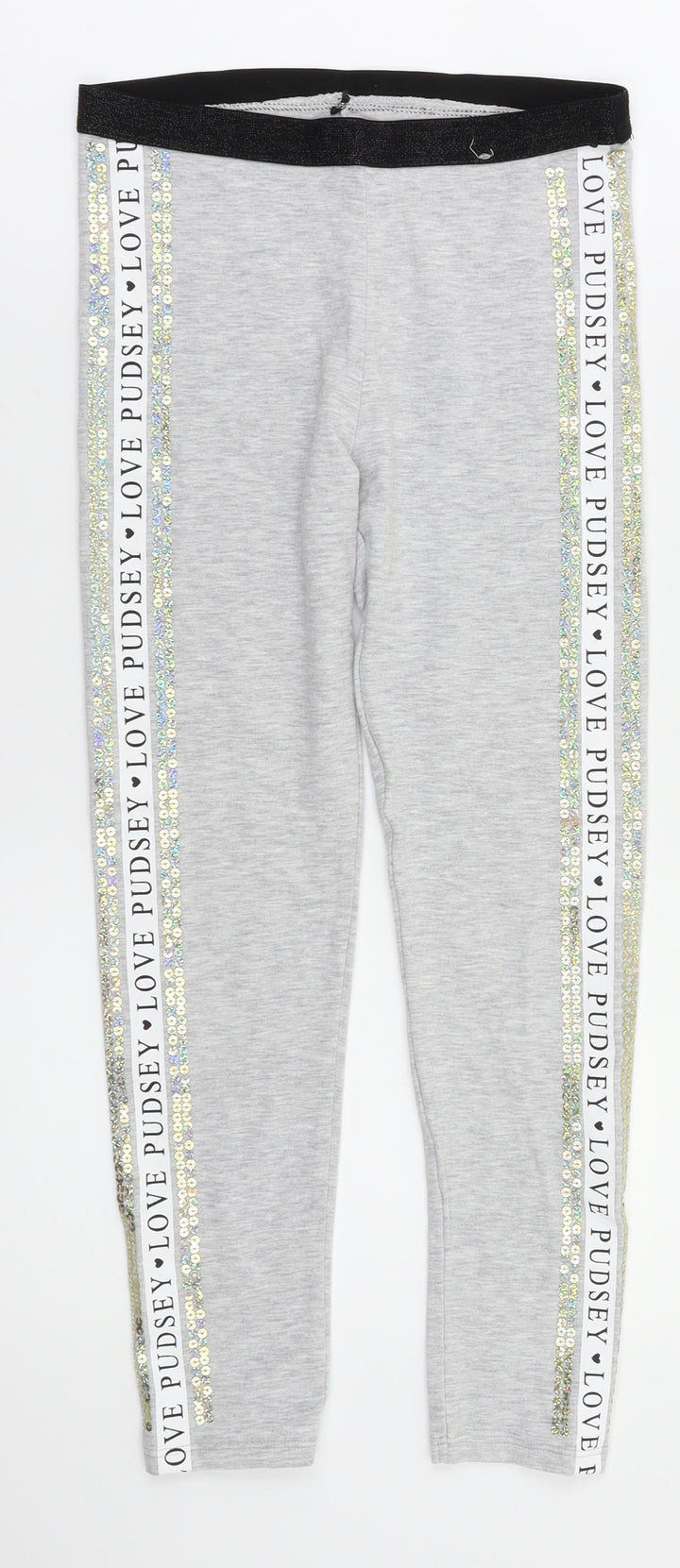 George Girls Grey   Jegging Trousers Size 9-10 Years