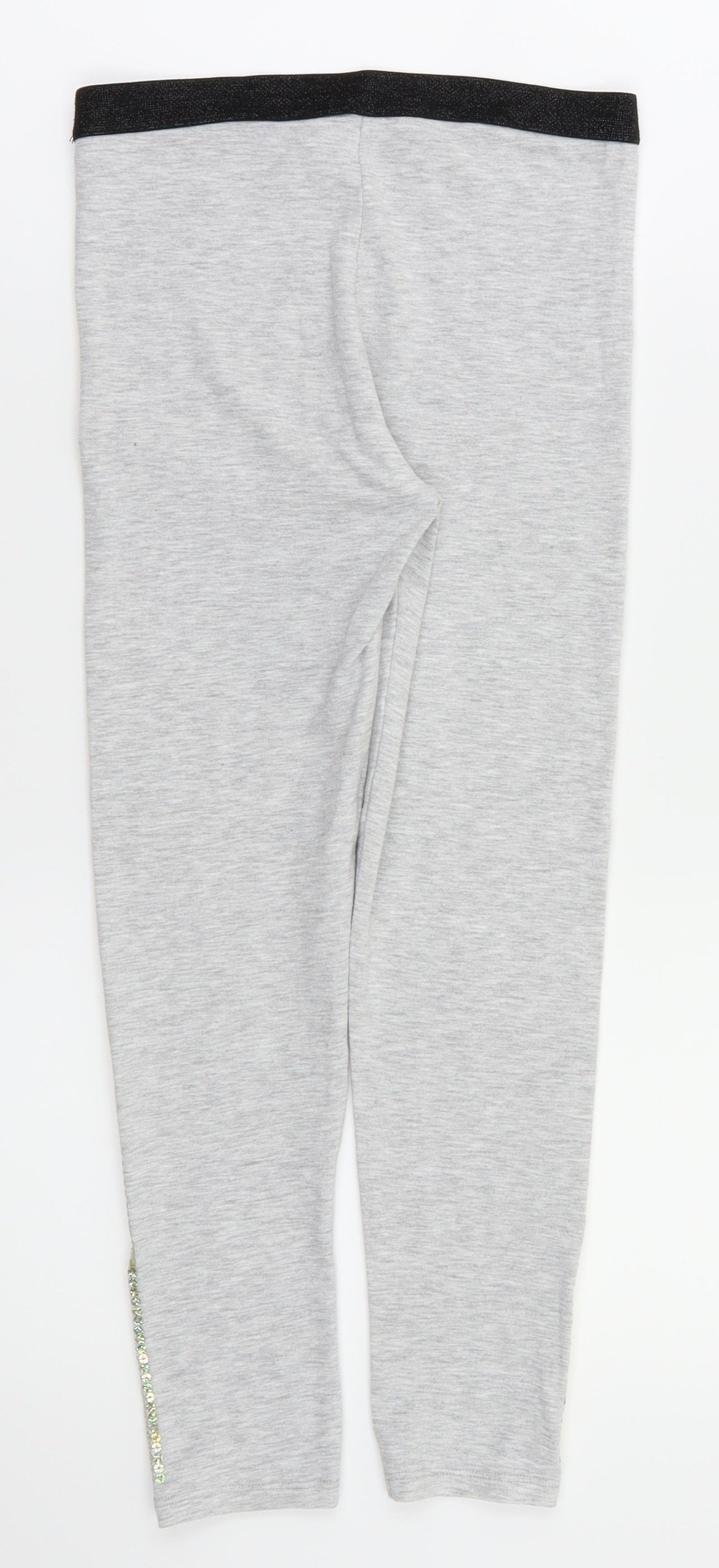 George Girls Grey   Jegging Trousers Size 9-10 Years