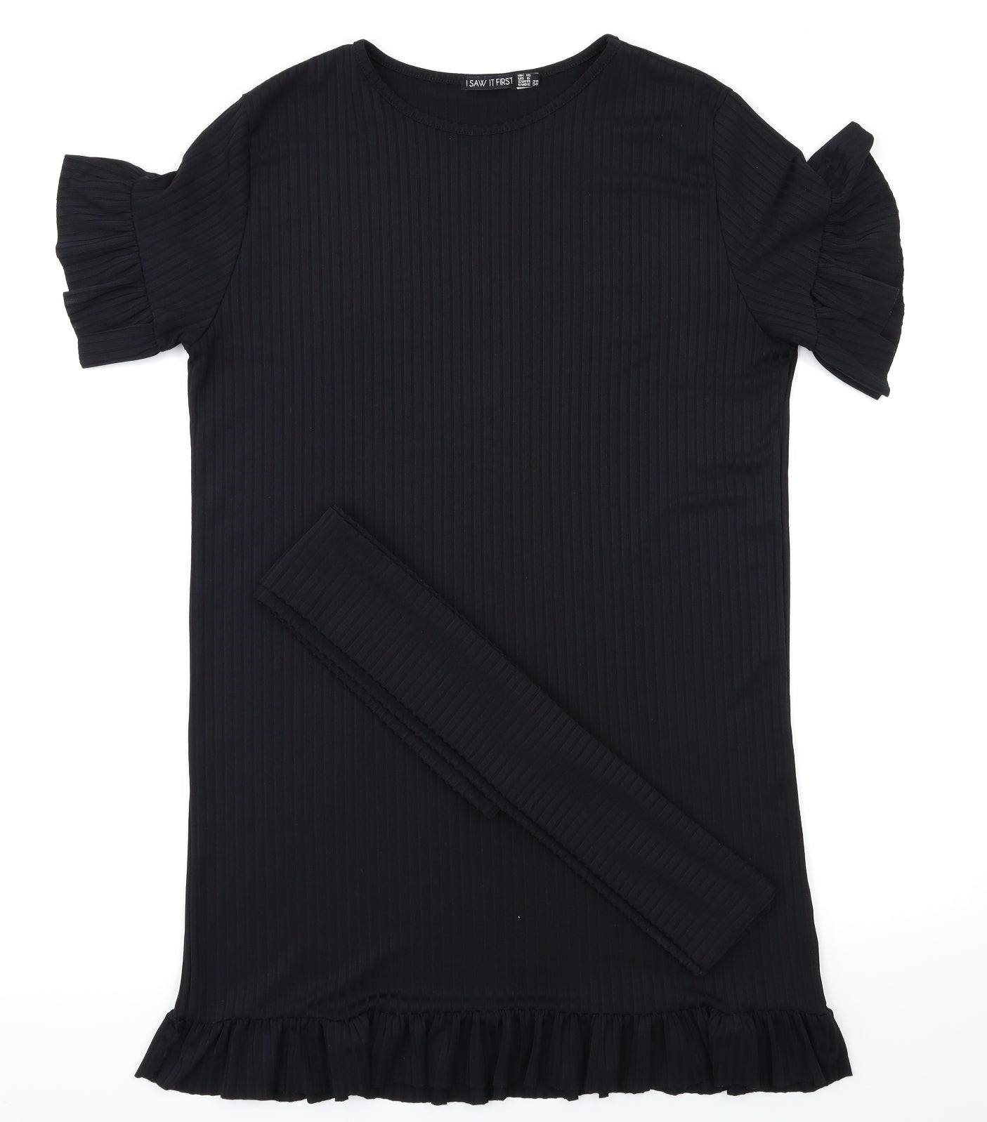 i saw it first  Womens Black   Fit & Flare  Size 10  - Belt included