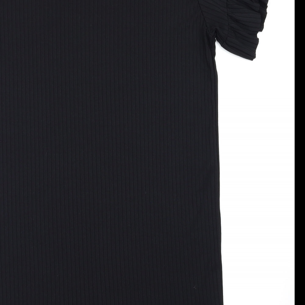 i saw it first  Womens Black   Fit & Flare  Size 10  - Belt included