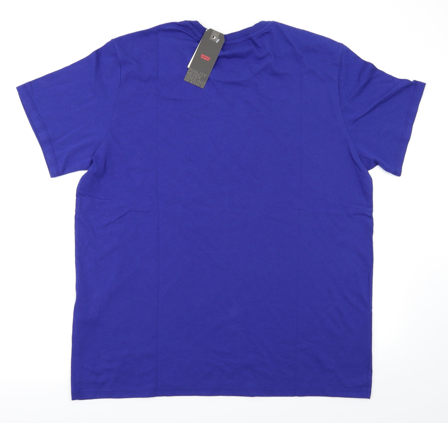Levi  Mens Blue    T-Shirt Size XL