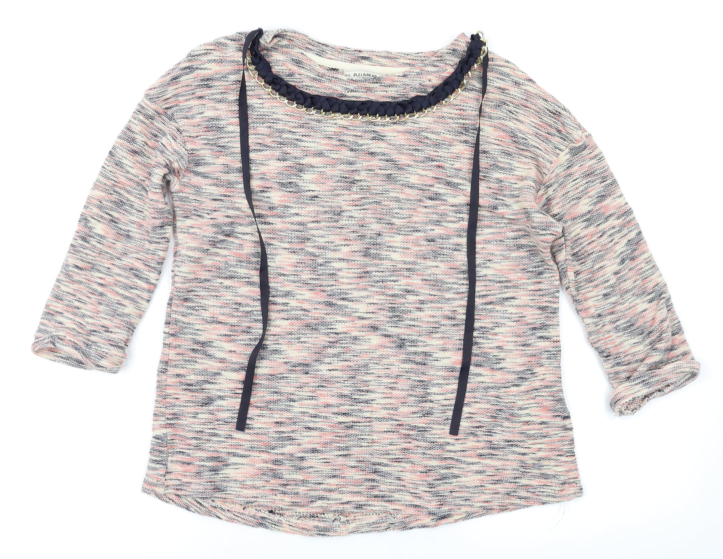 PULL&BEAR  Womens Multicoloured   Basic T-Shirt Size S