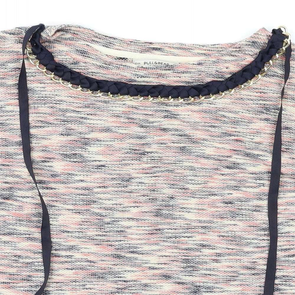 PULL&BEAR  Womens Multicoloured   Basic T-Shirt Size S