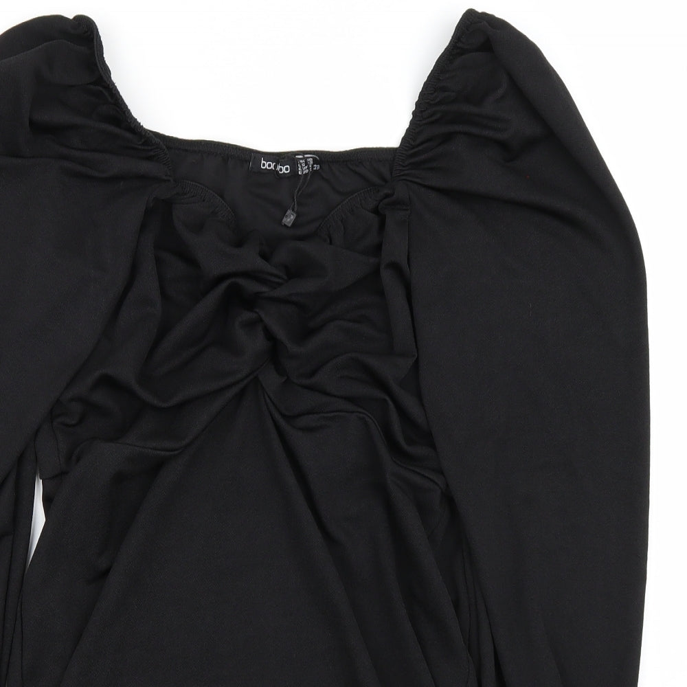 Boohoo Womens Black   A-Line  Size 16