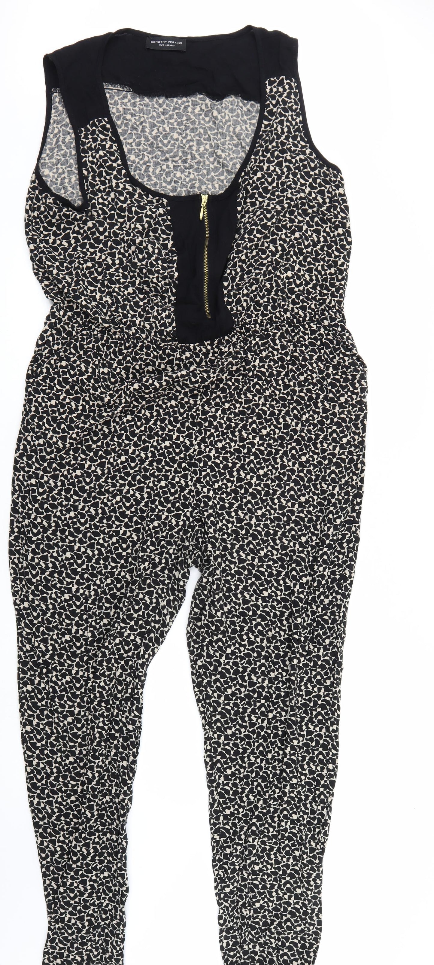 Dorothy Perkins Womens Black   Jumpsuit One-Piece Size 18