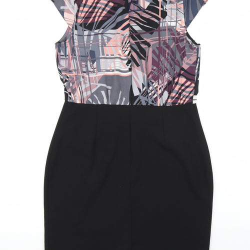 Papaya Womens Black  Rayon A-Line  Size 10
