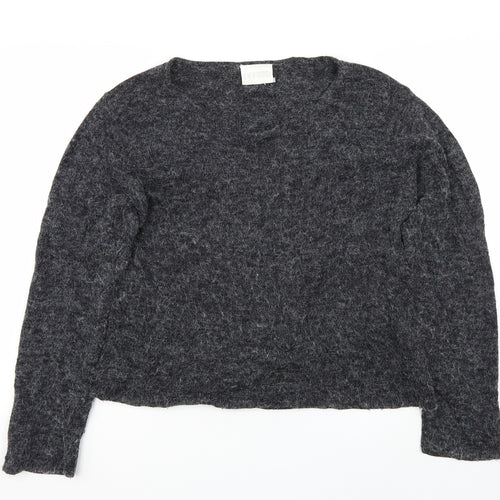offshoot Womens Grey   Pullover Jumper Size L