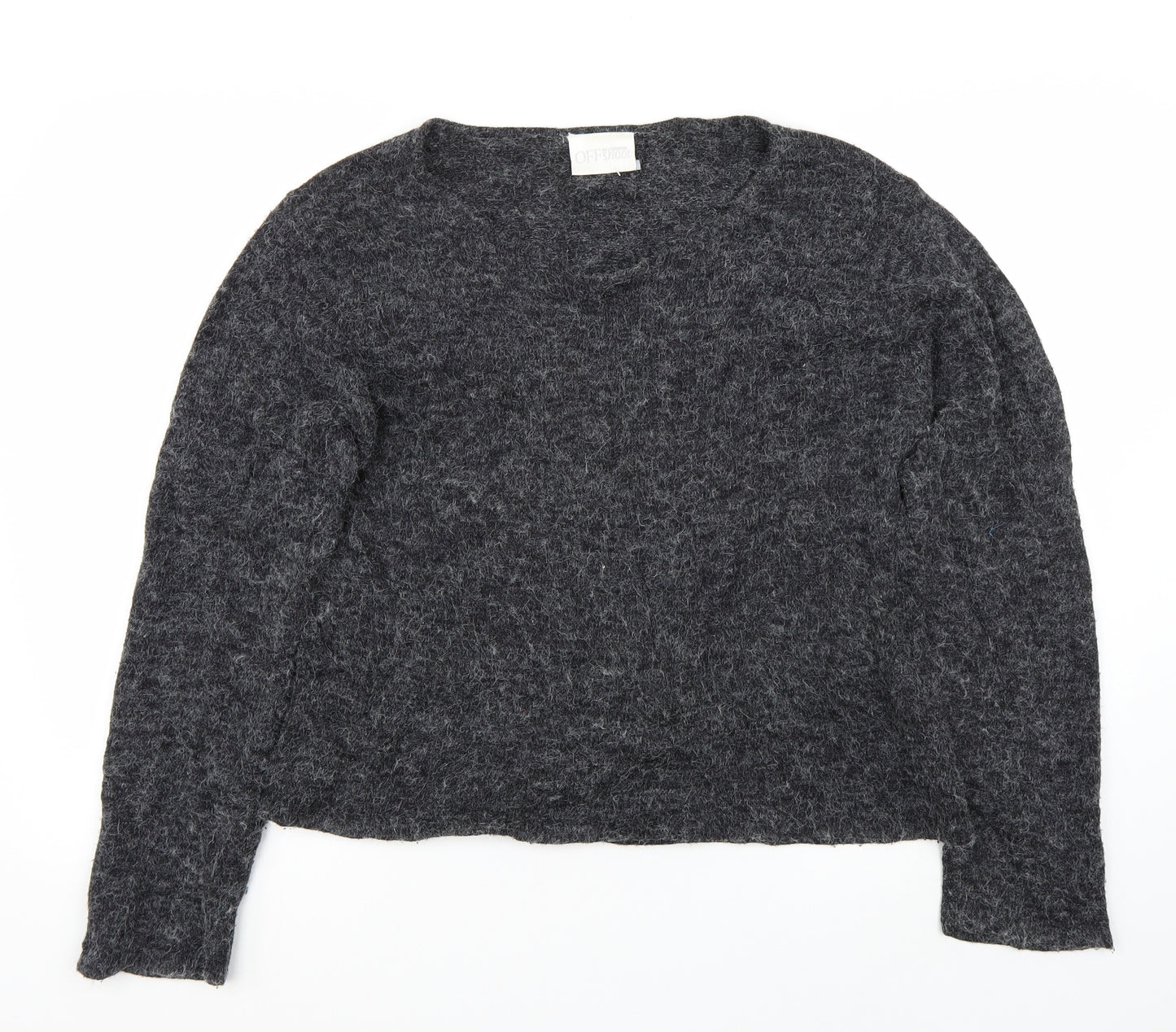 offshoot Womens Grey   Pullover Jumper Size L