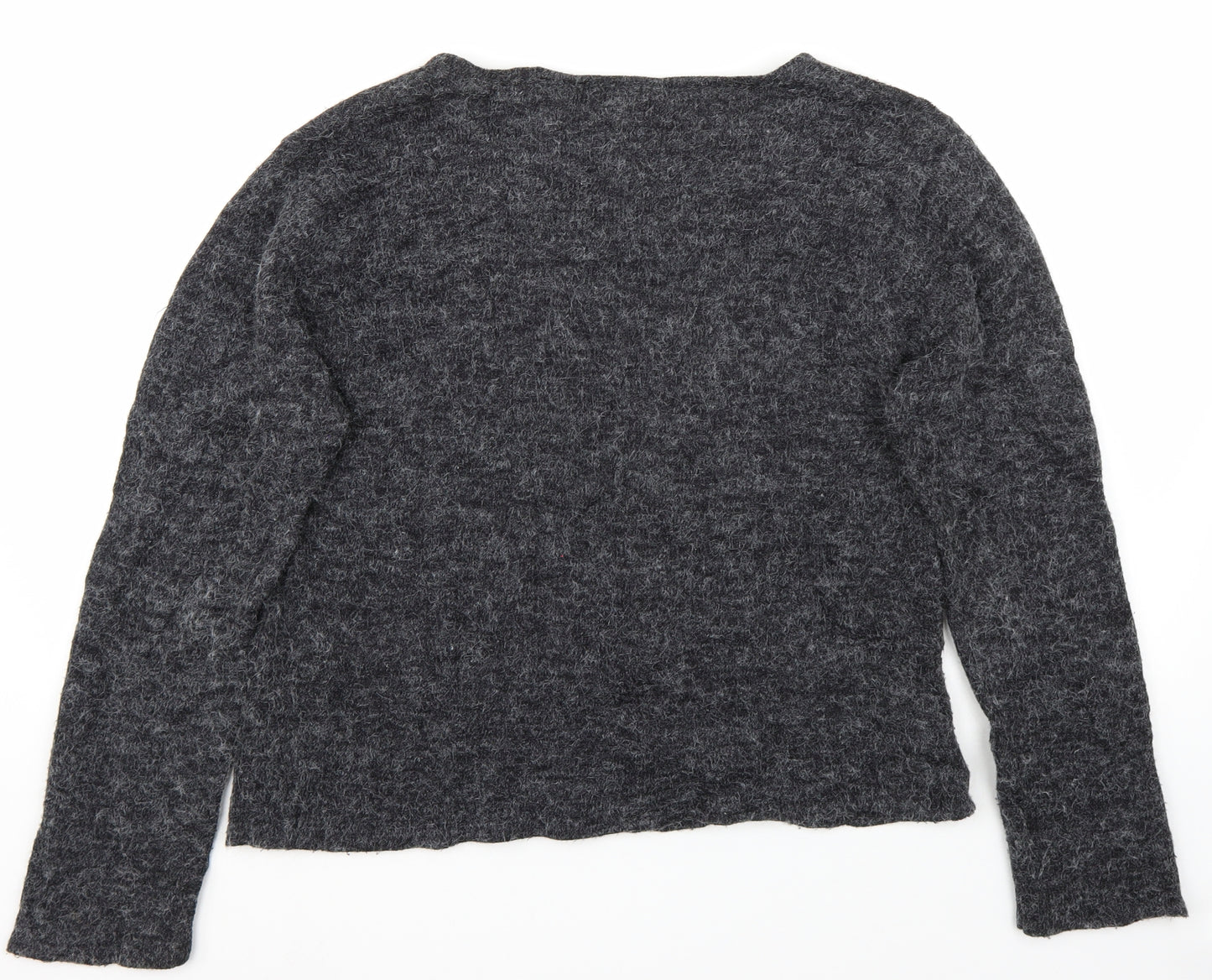 offshoot Womens Grey   Pullover Jumper Size L
