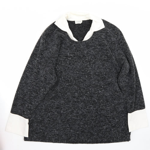 Canada Womens Grey   Pullover Jumper Size L