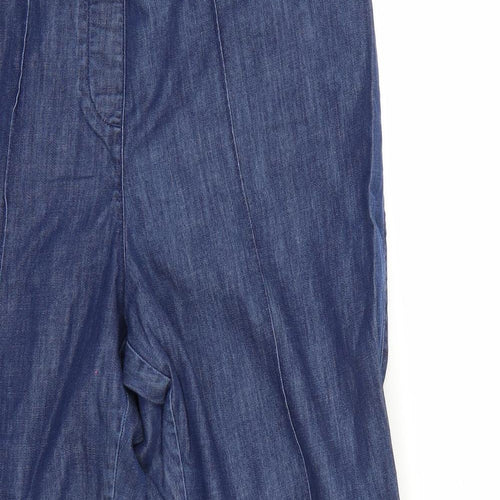 Marks and Spencer Womens Blue   Cropped Jeans Size 14 L26 in