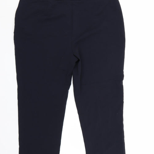 Isle Womens Blue   Trousers  Size 16 L24 in