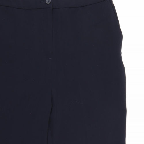 Isle Womens Blue   Trousers  Size 16 L24 in
