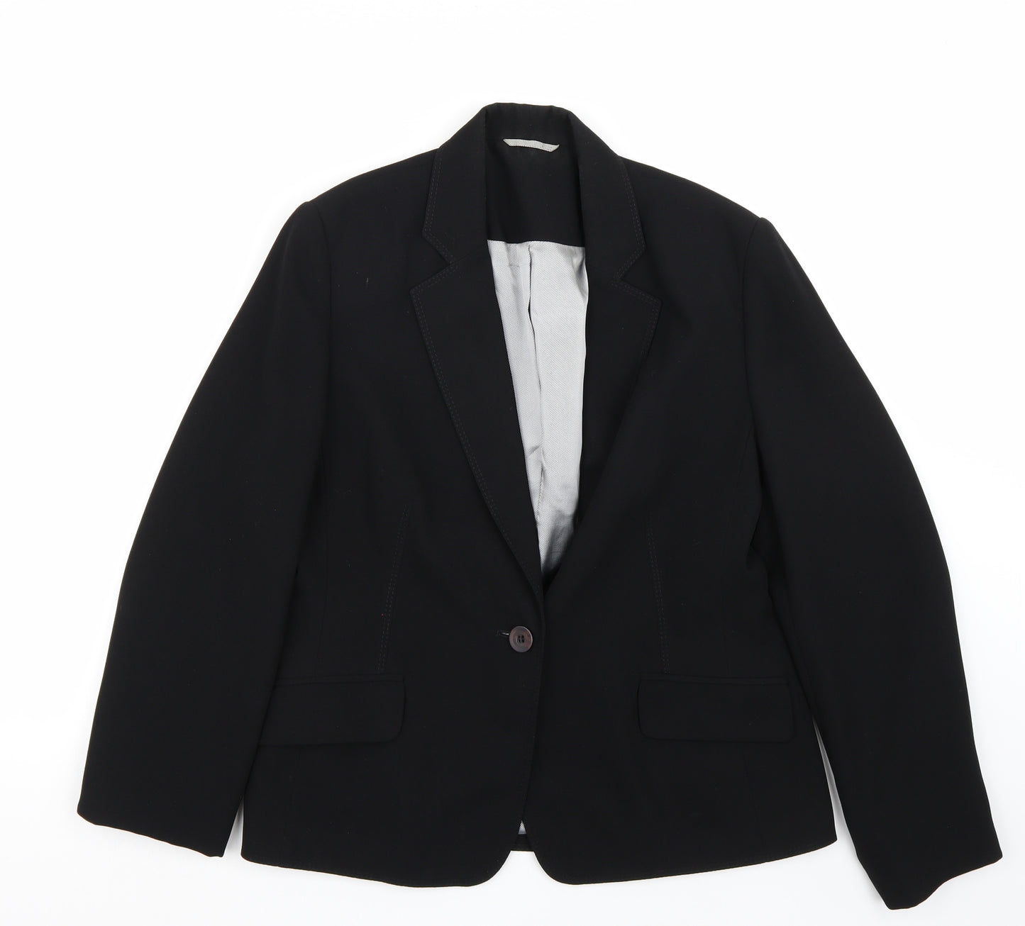 Florence & Fred Womens Black   Jacket Blazer Size 12