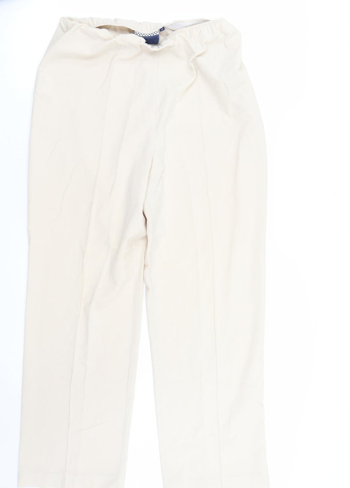 isle Womens Beige Trousers Size 12 L28 in