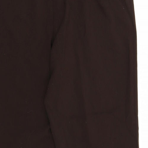 Isle Womens Brown   Trousers  Size 14 L28 in