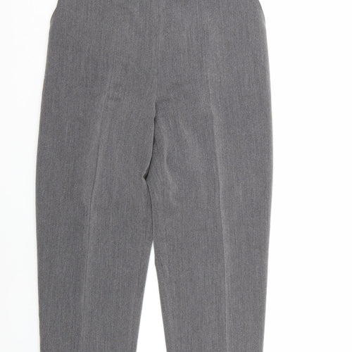 Emma Womens Grey   Trousers  Size 14 L28 in