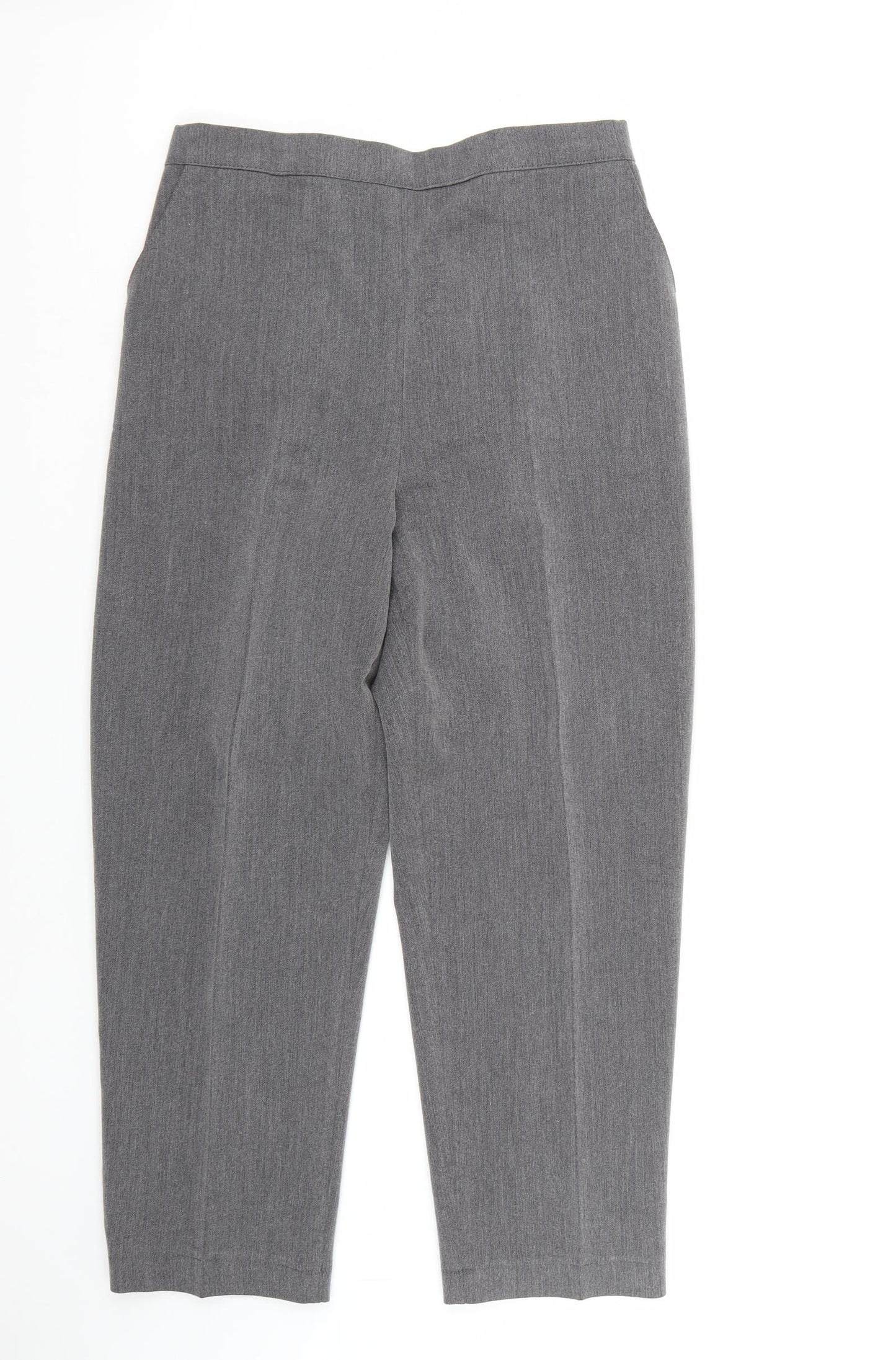 Emma Womens Grey   Trousers  Size 14 L28 in
