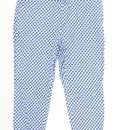 Marks and Spencer Womens Blue   Trousers  Size 14 L23 in