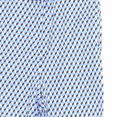 Marks and Spencer Womens Blue   Trousers  Size 14 L23 in