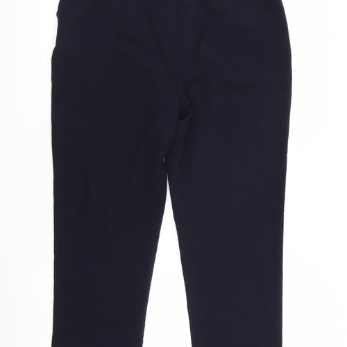 Isle Womens Blue   Trousers  Size 14 L28 in