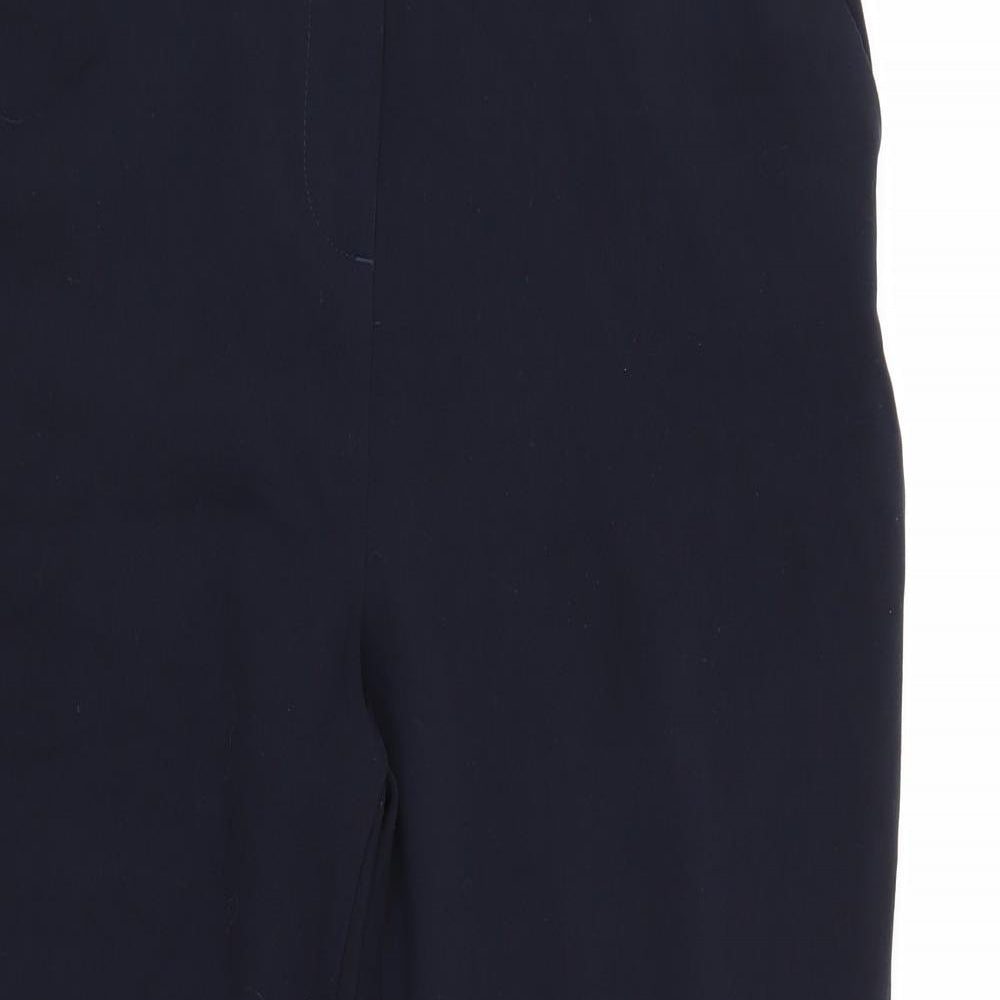 Isle Womens Blue   Trousers  Size 14 L28 in