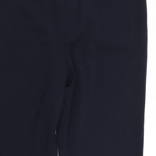 Isle Womens Blue   Trousers  Size 14 L28 in