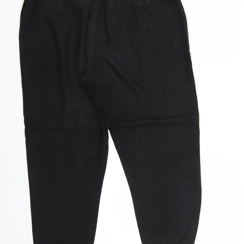 Marks and Spencer Womens Black   Trousers  Size 16 L27 in
